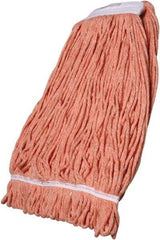 Ability One - 1-1/4" Large Blended Fiber Loop End Mop Head - 2 Ply, Clamp Jaw Connection - Exact Tool & Supply