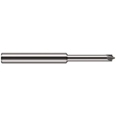 Harvey Tool - Corner Rounding End Mills; Material: Solid Carbide ; Single or Double End: Single ; Radius (mm): 0.20 ; Radius (Decimal Inch): 0.0080 ; Mill Diameter (Inch): 1/32 ; Mill Diameter (Decimal Inch): 0.0310 - Exact Tool & Supply
