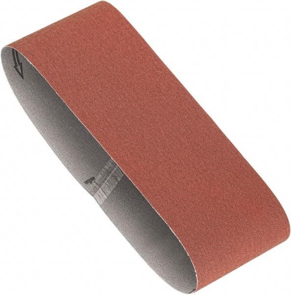Porter-Cable - 4" Wide x 24" OAL, 50 Grit, Zirconia Alumina Abrasive Belt - Zirconia Alumina, Coarse, Coated, X Weighted Cloth Backing, Dry - Exact Tool & Supply