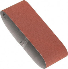 Porter-Cable - 4" Wide x 24" OAL, 50 Grit, Zirconia Alumina Abrasive Belt - Zirconia Alumina, Coarse, Coated, X Weighted Cloth Backing, Dry - Exact Tool & Supply