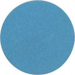 Porter-Cable - 5" Diam, 180 Grit Zirconia Alumina Adhesive PSA Disc - Very Fine Grade, Tan, C Weighted Backing, Flexible, 13,000 Max RPM - Exact Tool & Supply