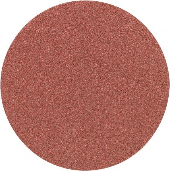 Porter-Cable - 5" Diam, 180 Grit Aluminum Oxide Adhesive PSA Disc - Very Fine Grade, Tan, C Weighted Backing, Flexible, 13,000 Max RPM - Exact Tool & Supply