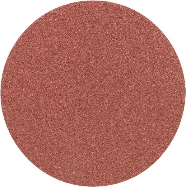 Porter-Cable - 5" Diam, 80 Grit Aluminum Oxide Adhesive PSA Disc - Medium Grade, Tan, C Weighted Backing, Flexible, 13,000 Max RPM - Exact Tool & Supply