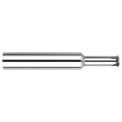 Harvey Tool - Single Profile Thread Mills; Maximum Threads Per Inch: 56 ; Minimum Threads Per Inch: 24 ; Thread Type: Internal/External ; Minimum Nominal Diameter (Inch): #10 ; Cutting Diameter (Inch): 0.1350 ; Shank Diameter (Inch): 1/4 - Exact Tool & Supply