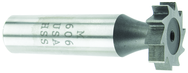 1" Dia. - 2-5/16" OAL - Straight Tooth - HSS - Woodruff Keyseat Cutter - Exact Tool & Supply