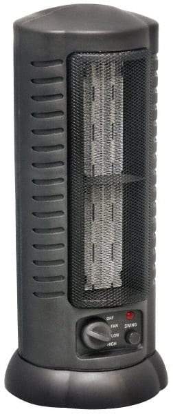 Comfort Zone - Portable Utility Heater - 120 Volts, 7-1/2" Wide x 17-1/4" High - Exact Tool & Supply