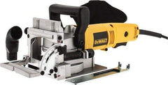 DeWALT - 6.5 Amp, 10,000 RPM, Plate Joiner Kit - 20mm Depth of Cut - Exact Tool & Supply