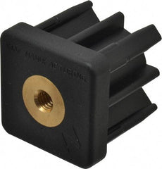 Gibraltar - 2" Tube, 3/8-16 Thread, 1,800 Lb Capacity, Square Tube End - 0.109/0.12" Tube Wall, 2" Square - Exact Tool & Supply