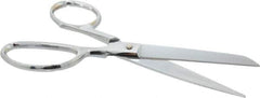 Heritage Cutlery - 3" LOC, 7" OAL Stainless Steel Standard Shears - Straight Handle, For General Purpose Use - Exact Tool & Supply
