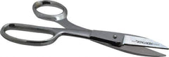 Heritage Cutlery - 2" LOC, 8" OAL Chrome Plated High Leverage Shears - Right Hand, Metal Straight Handle, For General Purpose Use - Exact Tool & Supply
