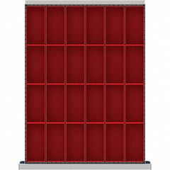 LISTA - 24-Compartment Drawer Divider Layout for 3.15" High Drawers - Exact Tool & Supply