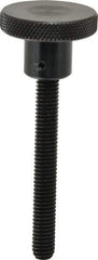 Gibraltar - 1-1/2" Head, Knurled Knob - Threaded Stem, Steel - Exact Tool & Supply
