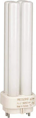 Philips - 13 Watt Fluorescent Commercial/Industrial 4 Pin Lamp - 2,700°K Color Temp, 900 Lumens, PLC, 12,000 hr Avg Life - Exact Tool & Supply