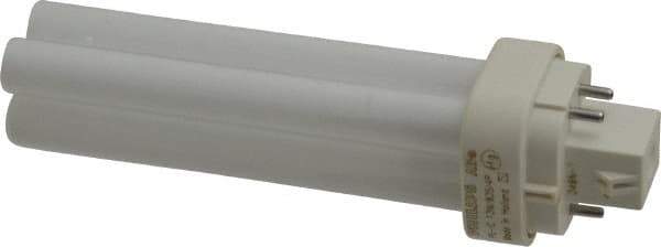 Philips - 13 Watt Fluorescent Commercial/Industrial 4 Pin Lamp - 3,500°K Color Temp, 900 Lumens, PLC, 12,000 hr Avg Life - Exact Tool & Supply