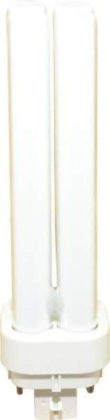Philips - 13 Watt Fluorescent Commercial/Industrial 4 Pin Lamp - 4,000°K Color Temp, 900 Lumens, PLC, 12,000 hr Avg Life - Exact Tool & Supply
