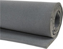 Singer Safety - 10' Long x 54" Wide, Polyester Foam Roll - Gray - Exact Tool & Supply