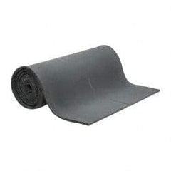 Singer Safety - 25' Long x 54" Wide, Polyester Foam Roll - Gray - Exact Tool & Supply