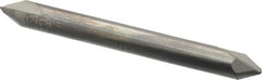 ProMax - 1/4" Diam 2 Flute Double End Solid Carbide Chamfer Mill - Exact Tool & Supply