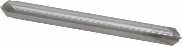 ProMax - 1/4" Diam 4 Flute Double End Solid Carbide Chamfer Mill - Exact Tool & Supply