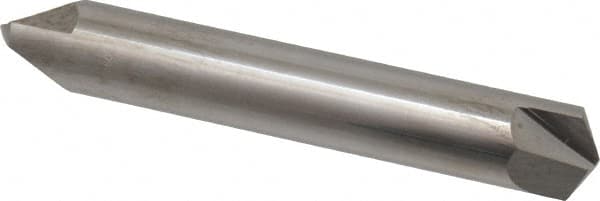 ProMax - 3/8" Diam 2 Flute Double End Solid Carbide Chamfer Mill - Exact Tool & Supply