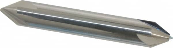 ProMax - 3/8" Diam 4 Flute Double End Solid Carbide Chamfer Mill - Exact Tool & Supply