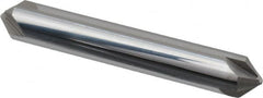 ProMax - 3/8" Diam 4 Flute Double End Solid Carbide Chamfer Mill - Exact Tool & Supply