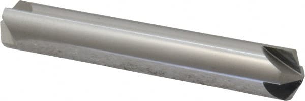 ProMax - 3/8" Diam 4 Flute Double End Solid Carbide Chamfer Mill - Exact Tool & Supply