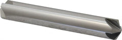 ProMax - 3/8" Diam 4 Flute Double End Solid Carbide Chamfer Mill - Exact Tool & Supply