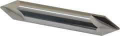 ProMax - 1/2" Diam 2 Flute Double End Solid Carbide Chamfer Mill - Exact Tool & Supply