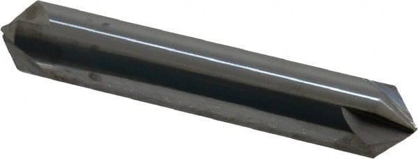 ProMax - 1/2" Diam 4 Flute Double End Solid Carbide Chamfer Mill - Exact Tool & Supply