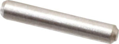 Value Collection - 1/16" Diam x 3/8" Pin Length 316 Stainless Steel Standard Dowel Pin - Bright Finish, 2 Beveled End - Exact Tool & Supply