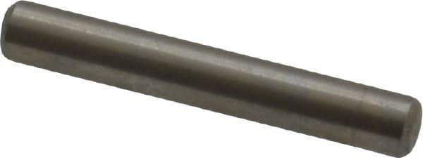 Value Collection - 3/32" Diam x 5/8" Pin Length 316 Stainless Steel Standard Dowel Pin - Bright Finish, 2 Beveled End - Exact Tool & Supply