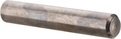 Value Collection - 1/8" Diam x 3/4" Pin Length 316 Stainless Steel Standard Dowel Pin - Bright Finish, 2 Beveled End - Exact Tool & Supply