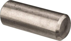 Value Collection - 3/16" Diam x 1/2" Pin Length 316 Stainless Steel Standard Dowel Pin - Bright Finish, 2 Beveled End - Exact Tool & Supply
