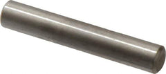 Value Collection - 1/4" Diam x 1-1/2" Pin Length 316 Stainless Steel Standard Dowel Pin - Bright Finish, 2 Beveled End - Exact Tool & Supply