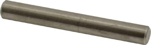 Value Collection - 1/4" Diam x 2" Pin Length 316 Stainless Steel Standard Dowel Pin - Bright Finish, 2 Beveled End - Exact Tool & Supply
