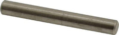 Value Collection - 1/4" Diam x 2" Pin Length 316 Stainless Steel Standard Dowel Pin - Bright Finish, 2 Beveled End - Exact Tool & Supply