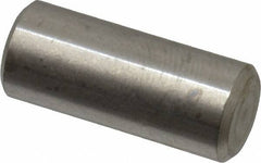 Value Collection - 5/16" Diam x 3/4" Pin Length 316 Stainless Steel Standard Dowel Pin - Bright Finish, 2 Beveled End - Exact Tool & Supply
