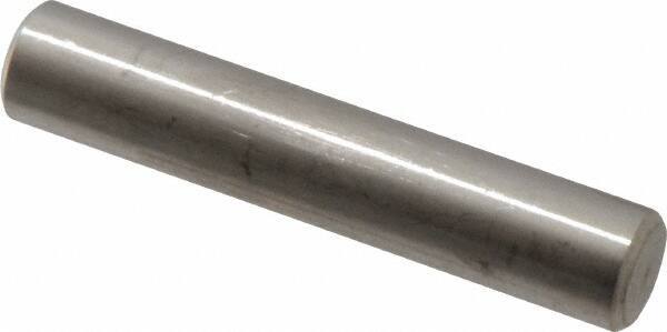 Value Collection - 3/8" Diam x 2" Pin Length 316 Stainless Steel Standard Dowel Pin - Bright Finish, 2 Beveled End - Exact Tool & Supply