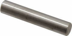 Value Collection - 3/8" Diam x 2" Pin Length 316 Stainless Steel Standard Dowel Pin - Bright Finish, 2 Beveled End - Exact Tool & Supply