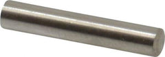 Value Collection - 3mm Diam x 16mm Pin Length 316 Stainless Steel Standard Dowel Pin - Bright Finish, 1 Rounded End - Exact Tool & Supply