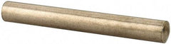 Value Collection - 4mm Diam x 32mm Pin Length 316 Stainless Steel Standard Dowel Pin - Bright Finish, 1 Rounded End - Exact Tool & Supply