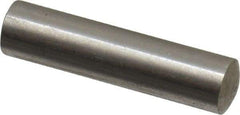 Value Collection - 6mm Diam x 24mm Pin Length 316 Stainless Steel Standard Dowel Pin - Bright Finish, 1 Rounded End - Exact Tool & Supply