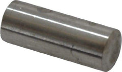 Value Collection - 8mm Diam x 20mm Pin Length 316 Stainless Steel Standard Dowel Pin - Bright Finish, 1 Rounded End - Exact Tool & Supply