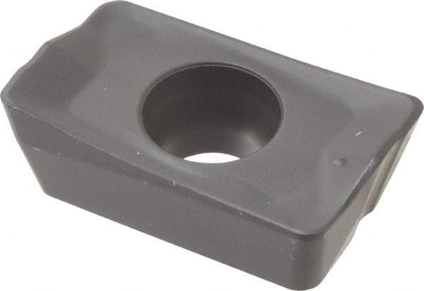 Seco - APMX160408 M14 Grade MK1500 Carbide Milling Insert - TiCN/Al2O3 Finish, 0.223" Thick, 0.031" Corner Radius - Exact Tool & Supply