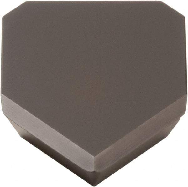 Seco - SEAN1504 M18 Grade MK1500 Carbide Milling Insert - TiCN/Al2O3 Finish, 0.187" Thick, 5/8" Inscribed Circle - Exact Tool & Supply