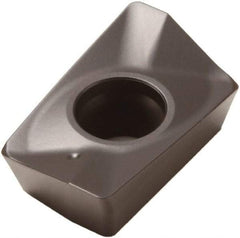 Seco - XOMX180616 M14 Grade MK1500 Carbide Milling Insert - TiCN/Al2O3 Finish, 1/4" Thick, 1/16" Corner Radius - Exact Tool & Supply