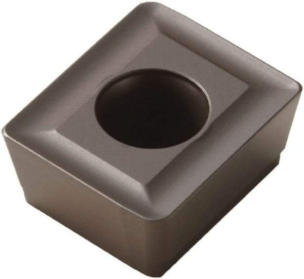 Seco - ACET150612 M14 Grade MK1500 Carbide Milling Insert - TiCN/Al2O3 Finish, 1/4" Thick, 0.047" Corner Radius - Exact Tool & Supply