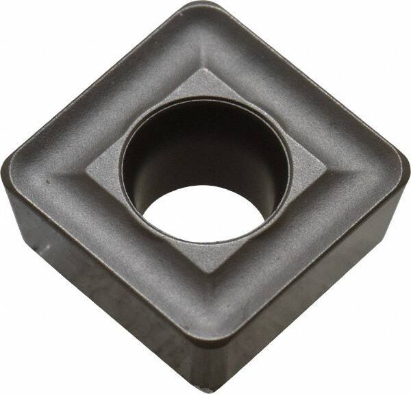 Seco - SCET120612 M11 Grade MP2500 Carbide Milling Insert - TiCN/Al2O3 Finish, 1/4" Thick, 1/2" Inscribed Circle, 0.047" Corner Radius - Exact Tool & Supply