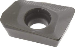 Seco - XOMX120412 ME08 Grade MP2500 Carbide Milling Insert - TiCN/Al2O3 Finish, 0.163" Thick, 0.047" Corner Radius - Exact Tool & Supply
